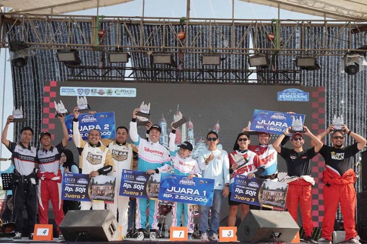 Duet Ayah Anak Rifat dan Mayka Sungkar Rajai Sprint Rally Semarang 2026