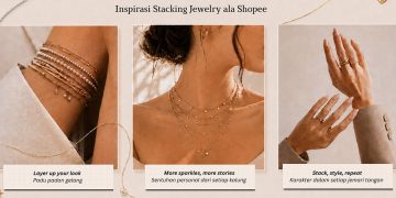 Seni Memadukan Perhiasan, Simak Inspirasi Stacking Jewelry ala Shopee