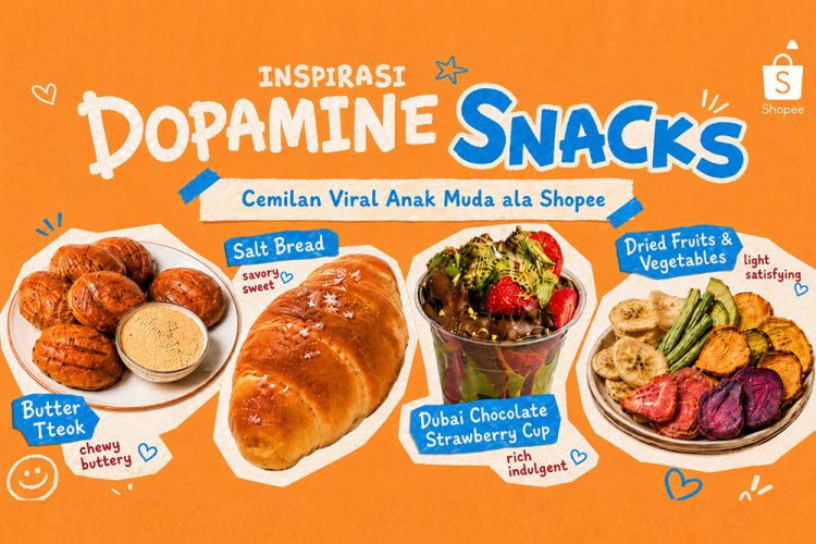 Dopamine Snacks Jadi Gaya Baru Anak Muda Kelola Mood Lewat Cemilan