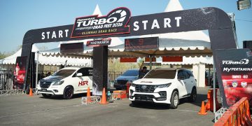 SIMPATI Hyper 5G Kawal Putaran 4 Kejurnas Drag Race di Wonosari
