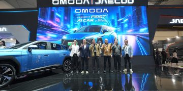 OMODA O4 EV Buka Pemesanan di GIIAS 2026, Booking Fee Cuma Rp5 Juta