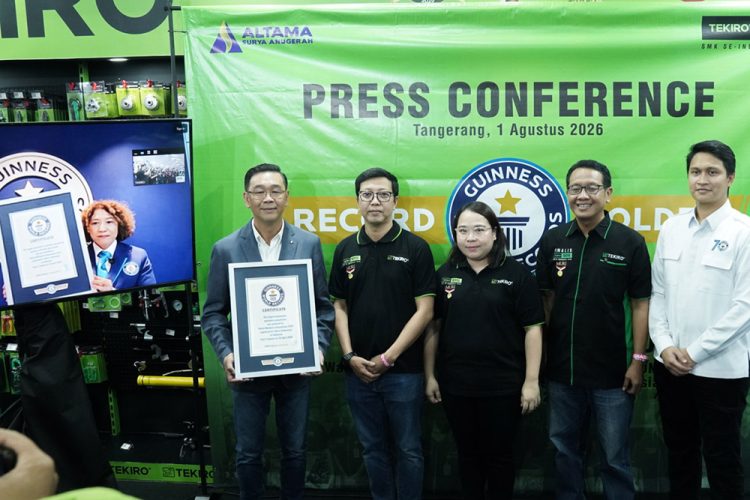 Tekiro Raih Rekor Guinness World Records di GIIAS 2026
