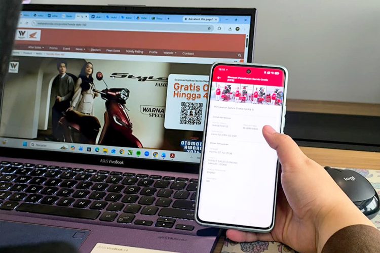 KPB Digital di Wanda, Cara Pemilik Honda Jaga Servis Gratis